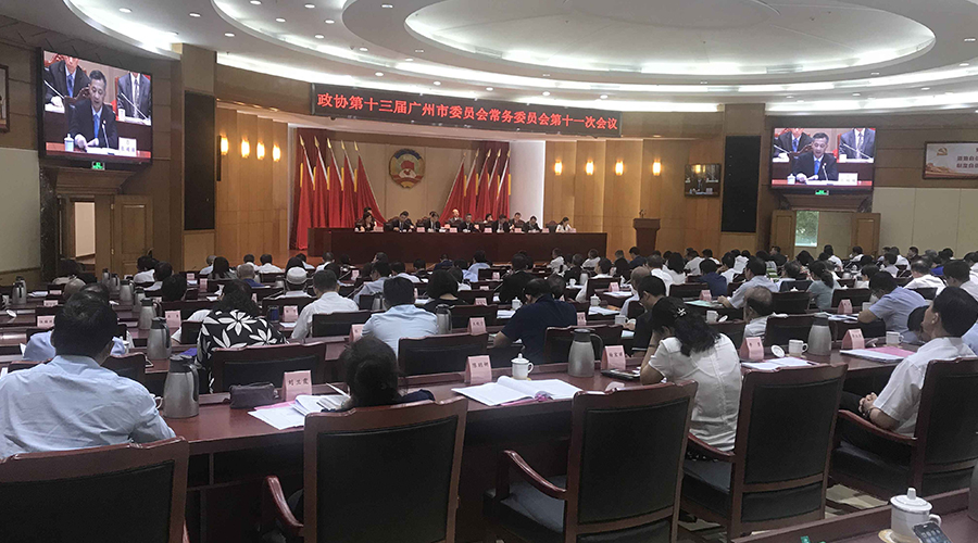 广州市政协常委会议厅会议系统项目